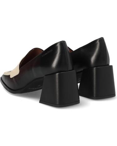 Mocassini per Donna WONDERS MOCASIN NEGRO-CREAM