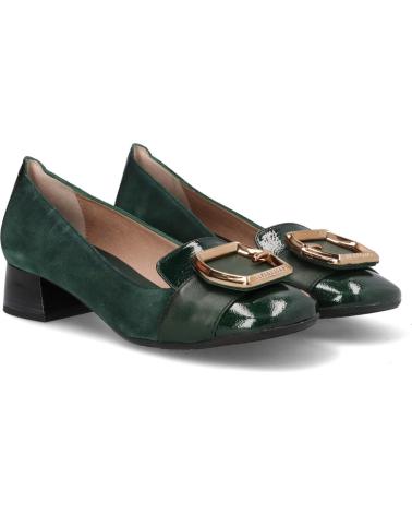 Zapatos de tacón per Donna HISPANITAS BAILARINA HEBILLA MANILA C002FOREST