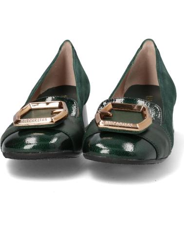 Zapatos de tacón per Donna HISPANITAS BAILARINA HEBILLA MANILA C002FOREST