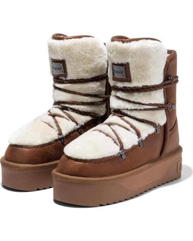 Stivaletti per Donna D FRANKLIN BOTINES PLANOS D FRANKLIN DFSH371008 CAMEL BEIGE