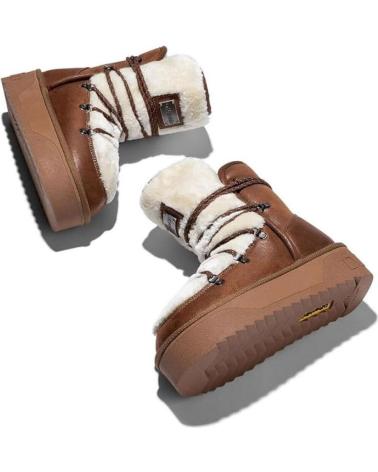 Stivaletti per Donna D FRANKLIN BOTINES PLANOS D FRANKLIN DFSH371008 CAMEL BEIGE