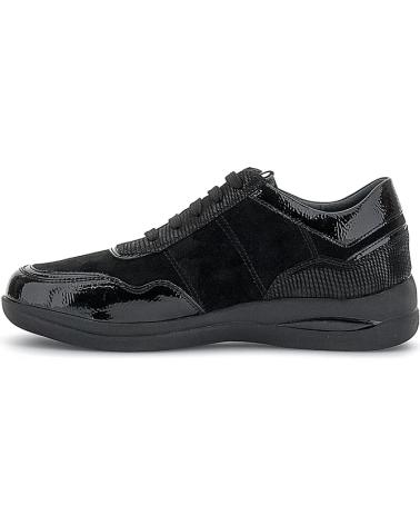 Zapatillas deporte de Mujer STONEFLY AURORA 22 VELOUR-S PATENT 219956 NEGRO