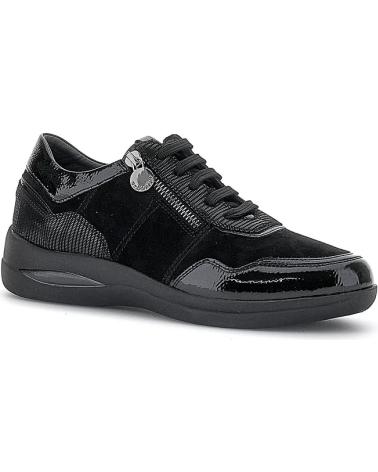 Zapatillas deporte de Mujer STONEFLY AURORA 22 VELOUR-S PATENT 219956 NEGRO