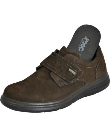 Zapatos de Hombre IMAC - ZAPATO DE VELCRO DE HOMBRE PARA PLANTILLAS RESISTENT CAFFE-MARRONE