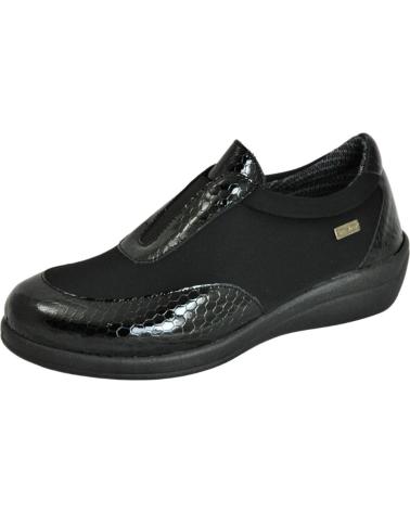 Sapatos de Mulher D`CUTILLAS DOCTOR CUTILLAS - ZAPATO PARA MUJER CIERRE ELASTICOS PLAN NEGRO