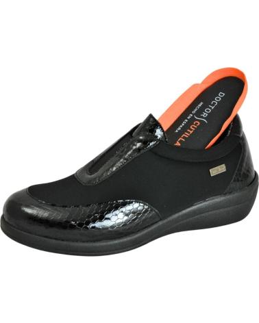 Sapatos de Mulher D`CUTILLAS DOCTOR CUTILLAS - ZAPATO PARA MUJER CIERRE ELASTICOS PLAN NEGRO