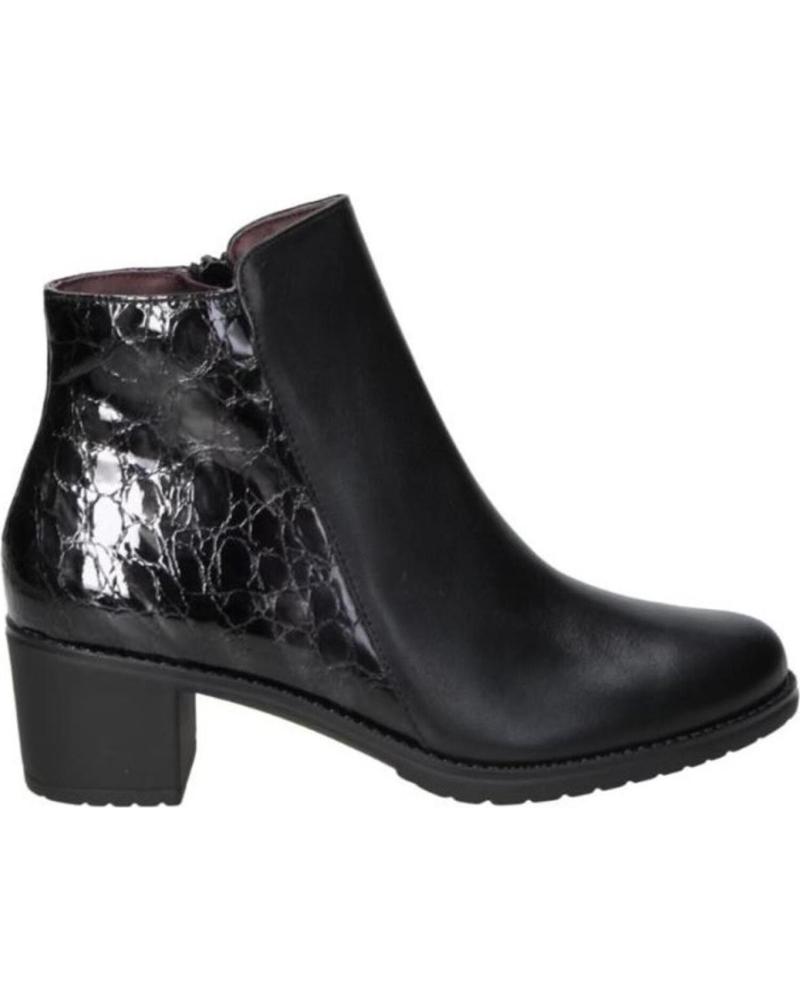 Botines de Mujer PITILLOS 5333 PIEL NEGRA NEGRO