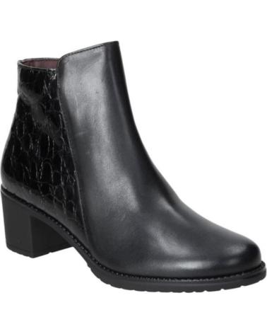Botines de Mujer PITILLOS 5333 PIEL NEGRA NEGRO