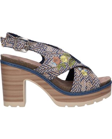 Woman Sandals REFRESH 72245 TEXTIL NAVY
