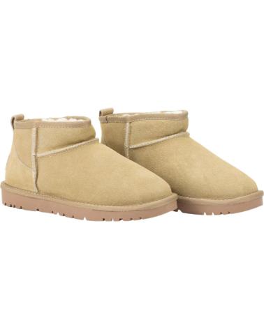 Botas de Mujer KESLEM BOTINES EN COLOR PARA BEIGE