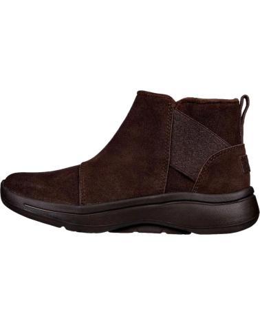 Stivaletti per Donna SKECHERS GO WALK ARCH FIT BOOT 144420 MARRóN