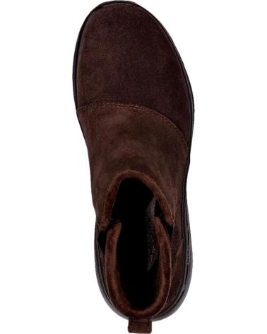Stivaletti per Donna SKECHERS GO WALK ARCH FIT BOOT 144420 MARRóN