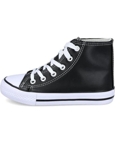 Sportivo per Bambina e Bambino L&R SHOES LR SHOES N502 ZAPATILLAS ALTAS PIEL SI NEGRO