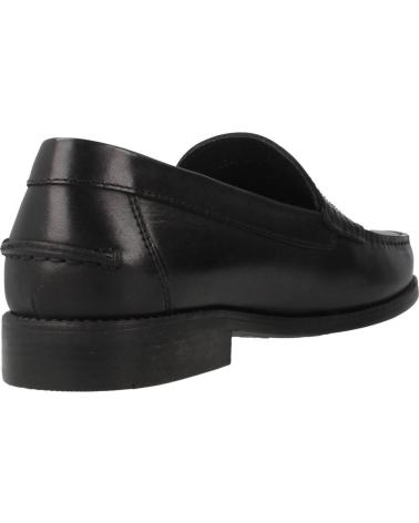 Man shoes GEOX ZAPATO MOCASIN DE PIEL CON SUELA DE GOMA NEGRO
