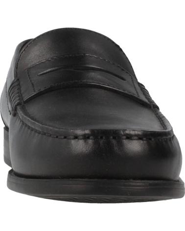 Man shoes GEOX ZAPATO MOCASIN DE PIEL CON SUELA DE GOMA NEGRO
