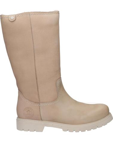 PANAMA JACK BOTAS MUJER MODELO BAMBINA B129 COLOR BEIS CRUDO
