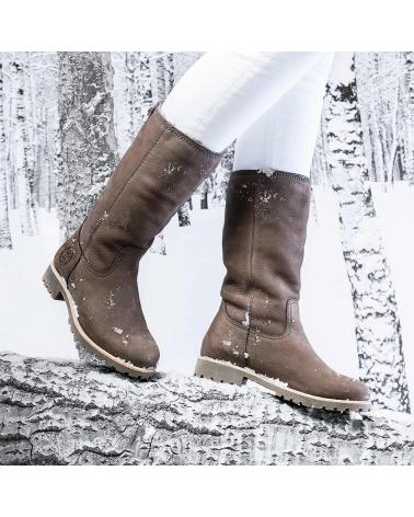 Boots für Damen PANAMA JACK BAMBINA IGLOO B6 NOBUCK GRIS - GREY