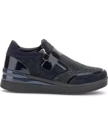 DAMEN SNEAKER STONEFLY CREAM 48 VELOUR-S PATENT 219978 1D8 AZUL