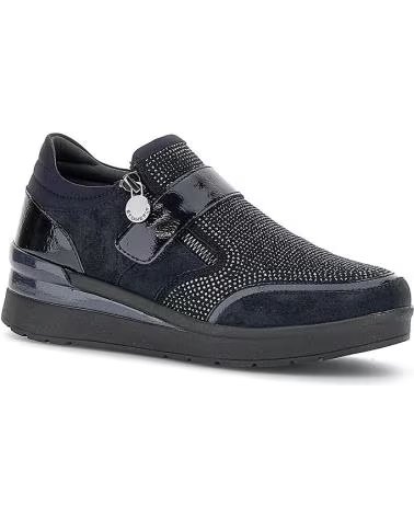 DAMEN SNEAKER STONEFLY CREAM 48 VELOUR-S PATENT 219978 1D8 AZUL