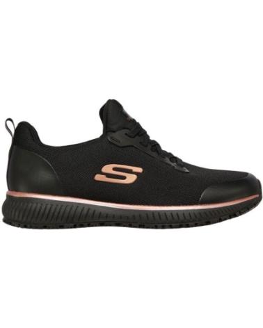 Woman and girl Trainers SKECHERS ZAPATILLAS MUJER MODELO SQUAD COLOR NEGRO BKRG