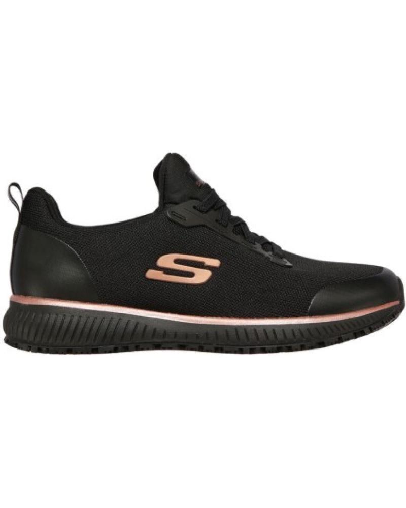 Woman and girl Trainers SKECHERS ZAPATILLAS MUJER MODELO SQUAD COLOR NEGRO BKRG
