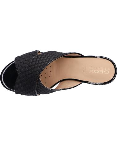 Woman Sandals GEOX D828ZB 000ZI D EUDORA C9999 BLACK