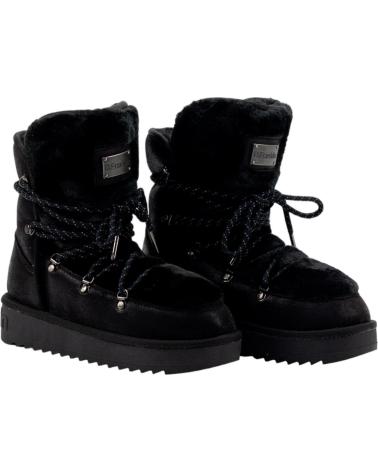 Stiefel für Damen d franklin BOTINES PLANOS D FRANKLIN DFSH370005 NEGRO NEGRO