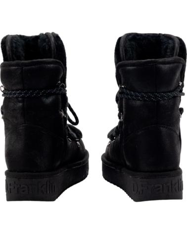 Stiefel für Damen d franklin BOTINES PLANOS D FRANKLIN DFSH370005 NEGRO NEGRO