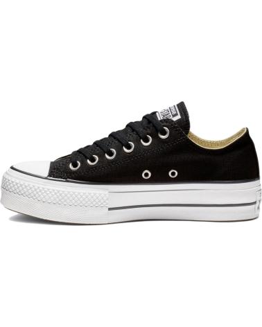 Mocassini per Donna e Uomo CONVERSE ZAPATILLAS CHACK TAYLOR ALL STAR LIFT OX NEGRO 560250C NEGRO