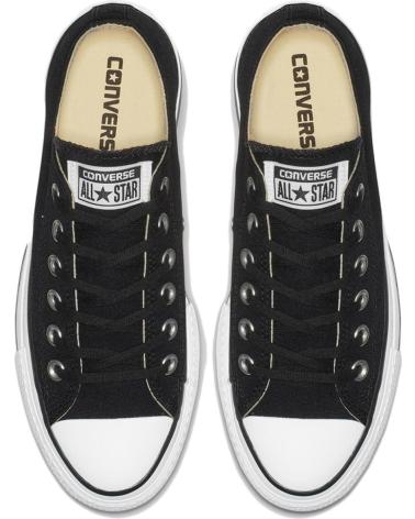 Mocassini per Donna e Uomo CONVERSE ZAPATILLAS CHACK TAYLOR ALL STAR LIFT OX NEGRO 560250C NEGRO