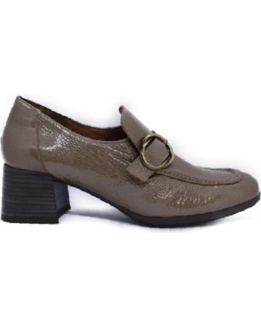 Zapatos de tacón de Mujer DESIREÉ DESIREE DARA 4 MOCASINES DE TACON PARA MUJER COLOR C TAUPE