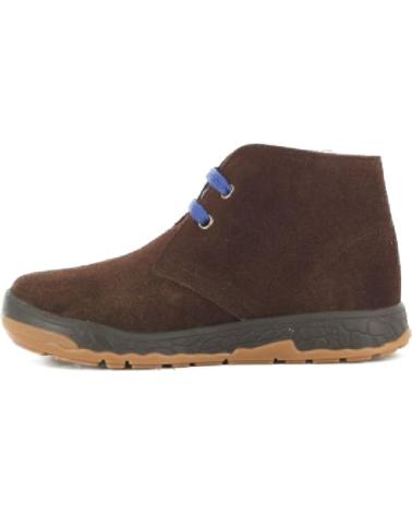 Botines de Niña y Niño PAOLA PABLOSKY - BOTAS DE NINO ES DE PIEL CON CORDONES MARRON