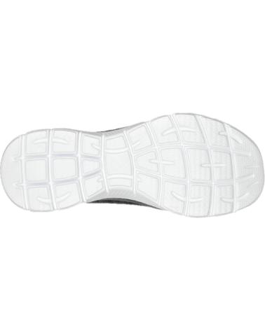 SKECHERS 149937-BKMT MUJER GRIS