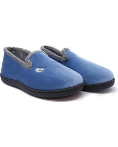 PLUMAFLEX EMBROIDERED JEANS BLUE HOUSE SLIPPERS JEANS