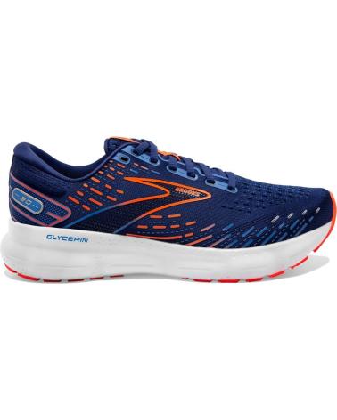 BROOKS GLYCERIN 20 | SCARPE DA CORSA 1103821D444 BLUE DEPTHS/PALACE BLUE/ORANGE BLUE DEPHTS-PALACE BLUE-ORANGE