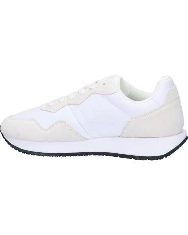 Man Trainers TOMMY HILFIGER EM0EM01316 MODERN RUNNER YBR WHITE