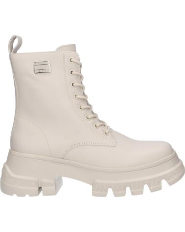 Stivali per Donna TOMMY HILFIGER EN0EN02503 CHUNKY LEATHER BOOT AEV BLEACHED STONE