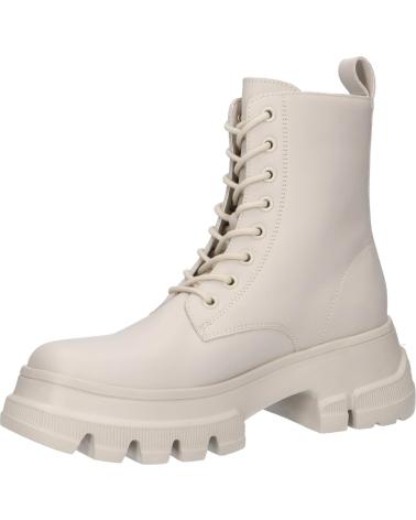 Stivali per Donna TOMMY HILFIGER EN0EN02503 CHUNKY LEATHER BOOT AEV BLEACHED STONE