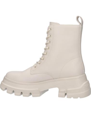 Stivali per Donna TOMMY HILFIGER EN0EN02503 CHUNKY LEATHER BOOT AEV BLEACHED STONE