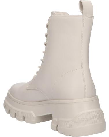 Stivali per Donna TOMMY HILFIGER EN0EN02503 CHUNKY LEATHER BOOT AEV BLEACHED STONE