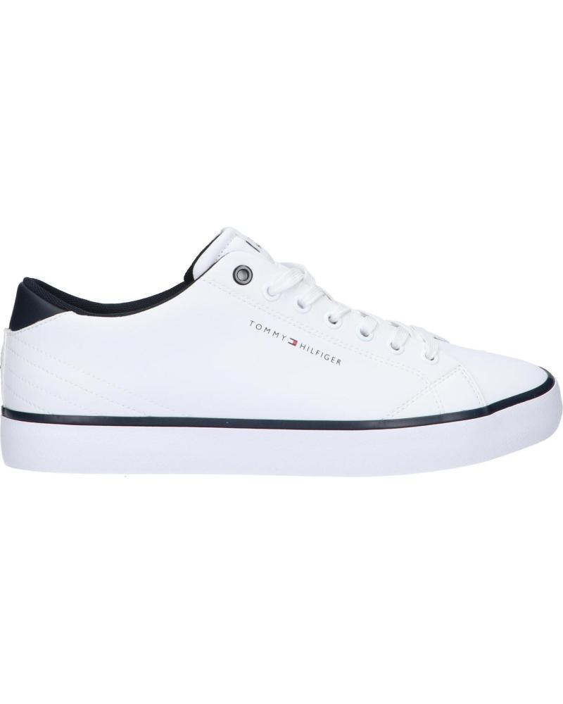 Man Zapatillas deporte TOMMY HILFIGER FM0FM05041 TH HI VULC CORE LOW YBS WHITE