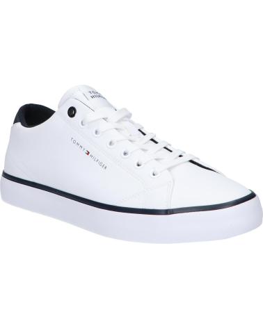 Man Zapatillas deporte TOMMY HILFIGER FM0FM05041 TH HI VULC CORE LOW YBS WHITE