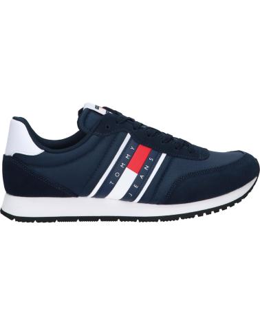 Scarpe sport per Uomo TOMMY JEANS - ZAPATILLAS AZUL MARINO PARA HOMBRE - RUNNER CASUAL NEGRO