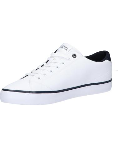 Man Zapatillas deporte TOMMY HILFIGER FM0FM05041 TH HI VULC CORE LOW YBS WHITE
