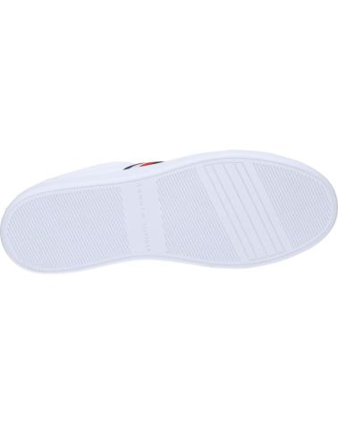 Scarpe sport per Donna TOMMY HILFIGER FW0FW07779 ESSENTIAL COURT SNEAKER STRIPES YBS WHITE