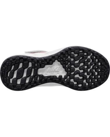 Deportivas-De-Niña-NIKE-DD1095-101-REVOLUTION-6-WHITE-SEA-CORAL-GRIDIRON-LASER-ORANGE-