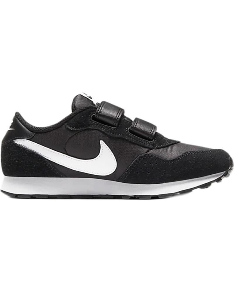 girl and boy Trainers NIKE ZAPATILLAS MD VALIANT CN8559-002 NEGRO
