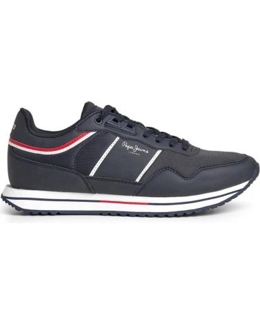 Zapatillas deporte pour Homme PEPE JEANS DEPORTIVO CASUAL DE CORDONERAS FABRICADO EN SERRAJE Y TEXT NAVY