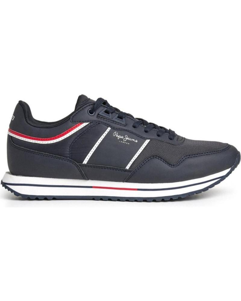 Sapatilhas de Homem PEPE JEANS DEPORTIVO CASUAL DE CORDONERAS FABRICADO EN SERRAJE Y TEXT NAVY