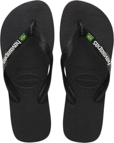 Chanclas de Hombre y Niño HAVAIANAS 4110850 1069 BRASIL LOGO BLACK-BLACK